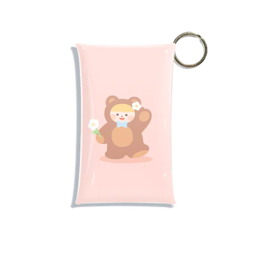 おでかけくま Mini Clear Multipurpose Case