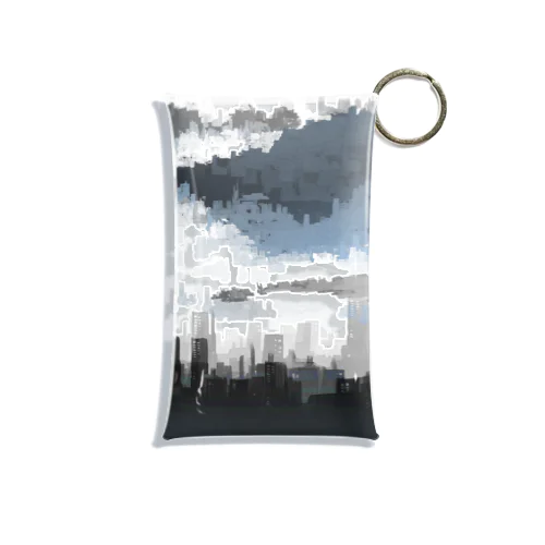 Black Background Mini Clear Multipurpose Case