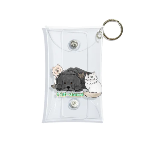 りくぽーchannelオリジナル Mini Clear Multipurpose Case