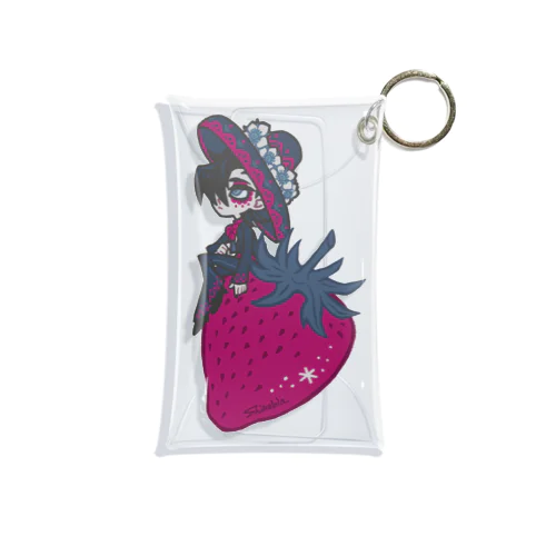 おばけイチゴとサイモン Mini Clear Multipurpose Case