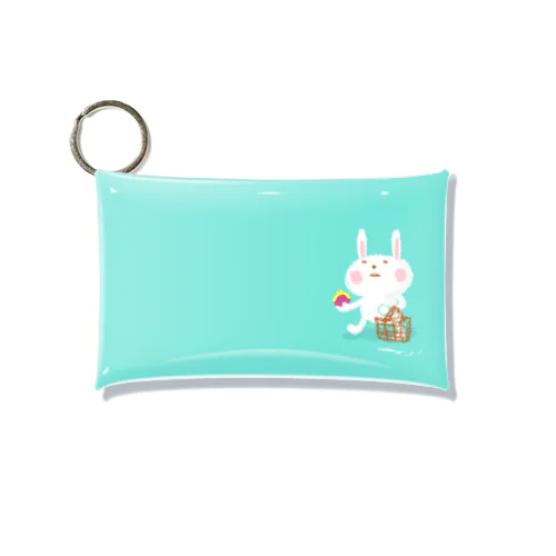 うさぎのショッピング Mini Clear Multipurpose Case