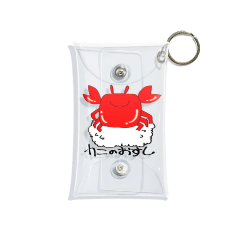 カニのおすしちゃん Mini Clear Multipurpose Case