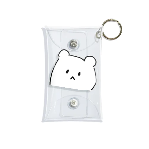 ふにゃくまくん Mini Clear Multipurpose Case