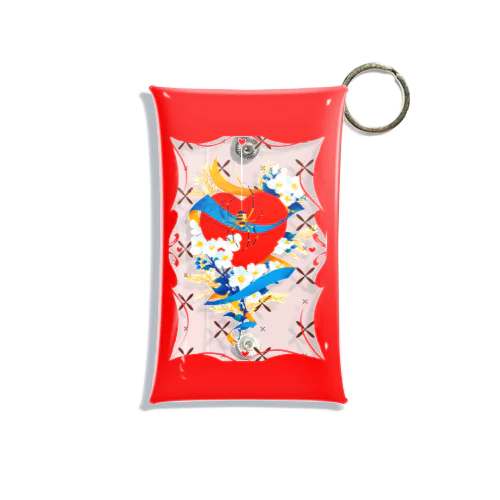 SPIDER_HEART Mini Clear Multipurpose Case