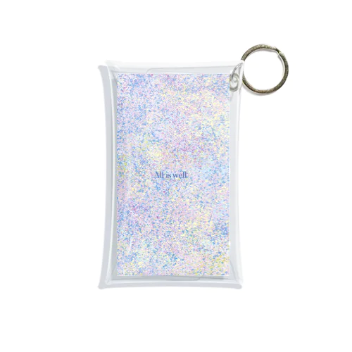 color on color／オリジナルデザイン Mini Clear Multipurpose Case