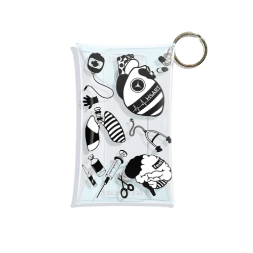 メディカルケース（モノクロ） Mini Clear Multipurpose Case