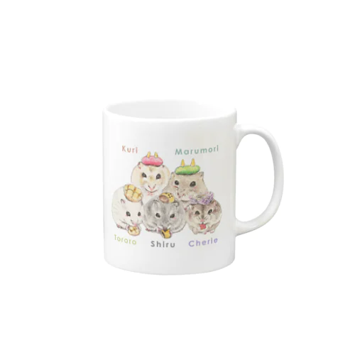 とろろんと仲間たち Mug