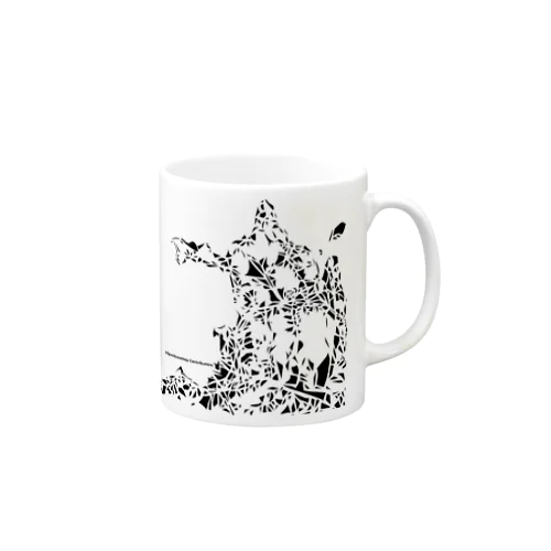 KIRIE MAP 今治 Mug