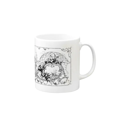 アンティークカード１ Mug
