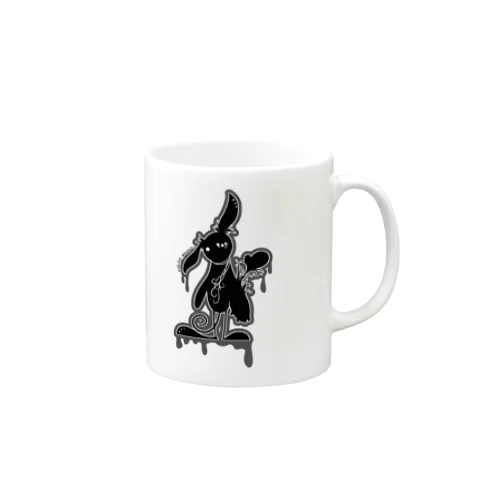 unique　rabbit Mug