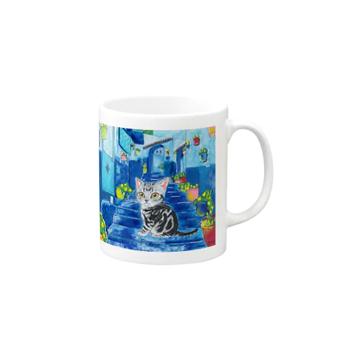ニャンズ旅行記🇲🇦モロッコ Mug