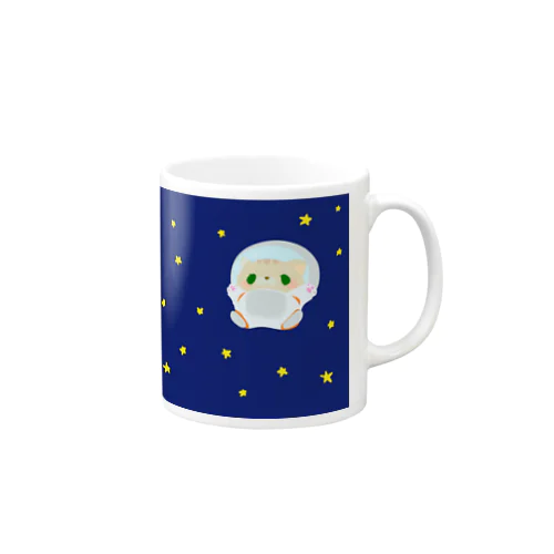 チャトラちゃん 宇宙 Mug