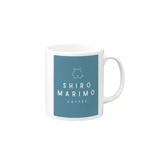 寝ぼけたブルーロゴの色々 Mug