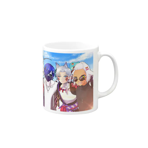 Vちゃん4人組 Mug