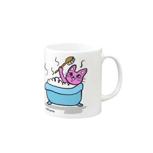 い，い，ゆ，だ，ニャーンコ Mug