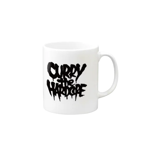 カリーザハードコアブラックロゴ Mug
