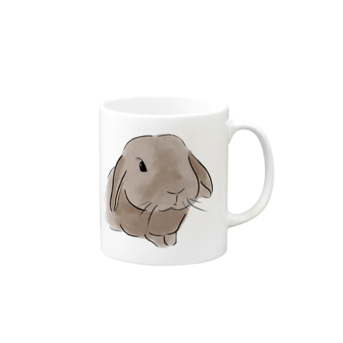たれ耳うさぎのオリー💛 Mug