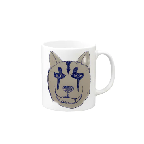 父が描くはなドローイング Mug