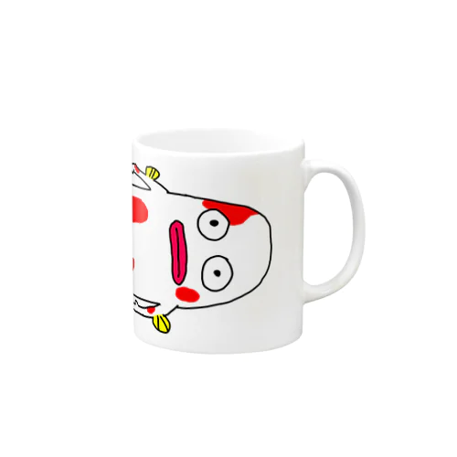 横長鯉するウナギちゃん Mug