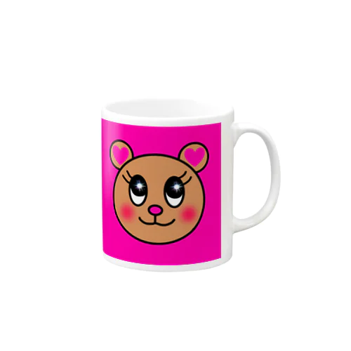 ピンクのくまちゃん Mug