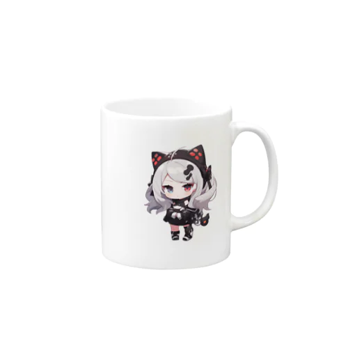 オッドアイのシロナちゃん Mug