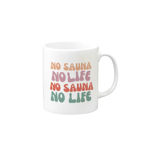 NO SAUNA NO LIFE Mug