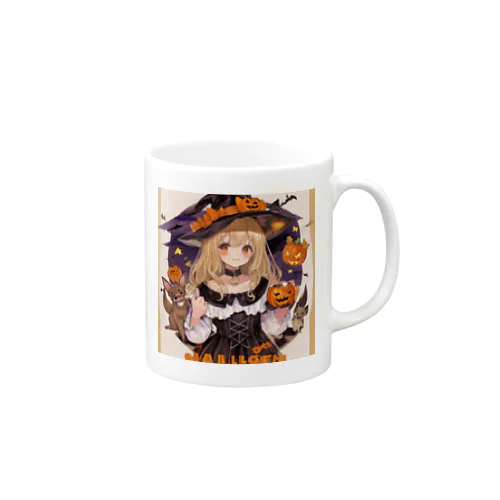 チワワの魔法がハロウィンを変える Mug