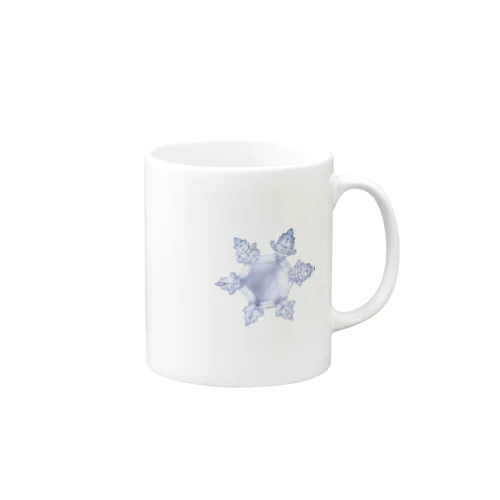 水の結晶 Mug