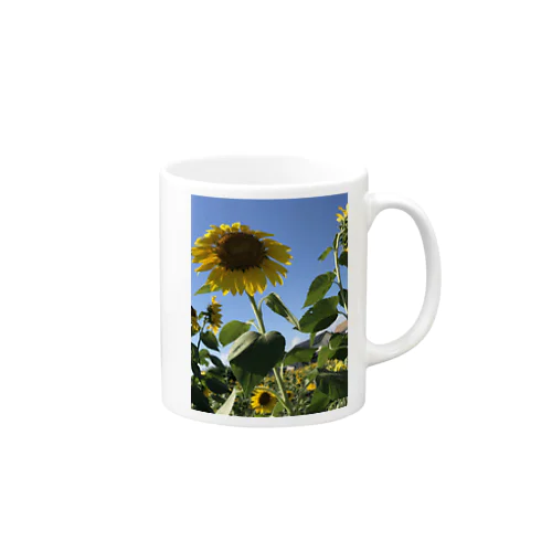 夏のひまわり Mug