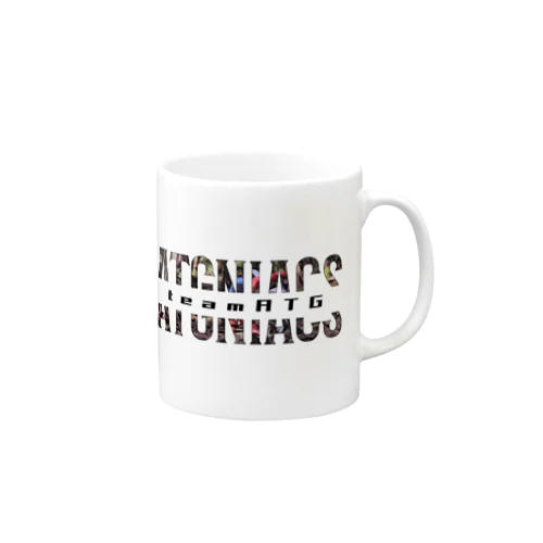 ATGNIACS more push KIDAI黒 Mug