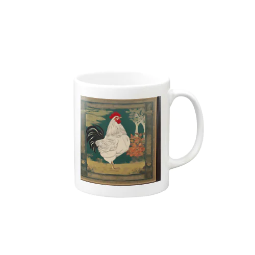 ドット絵　鶏君 Mug
