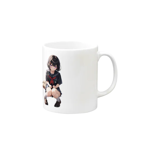 女子高校生忍者の休日 Mug