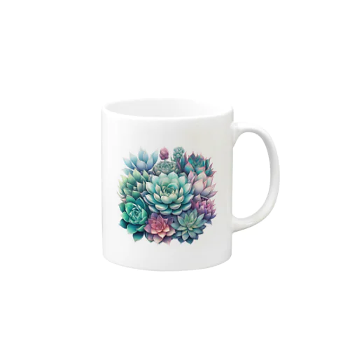 綺麗な多肉植物グッズ Mug