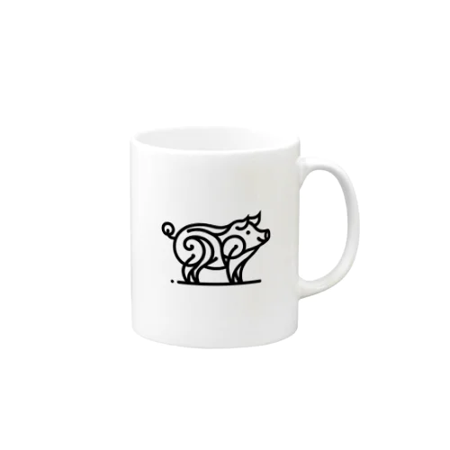 豚 Mug