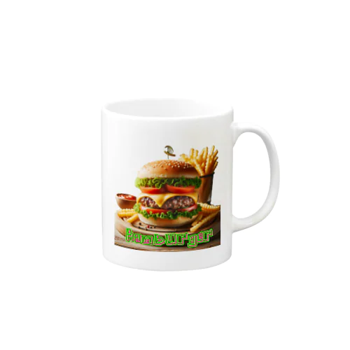 ハンバーガー Mug