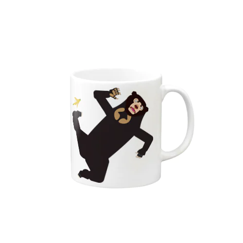 バナナとクマ Mug