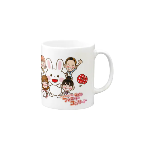 【はみがきうさぎのカムカムファミリーコンサート限定】マグカップ Mug
