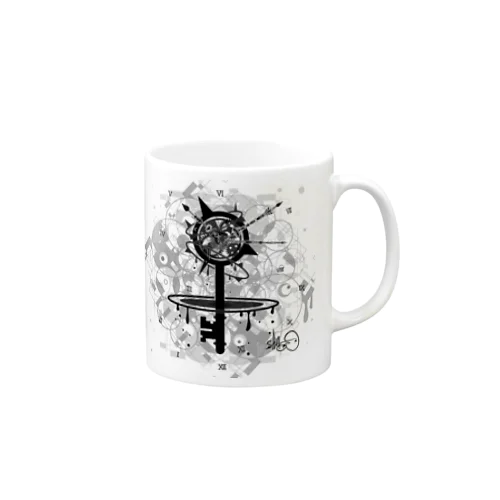 mono clock key Mug