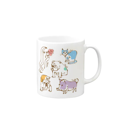 YouTube ミミファミリーメンバー  Mug