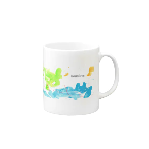 初めての絵の具&クレヨン Mug