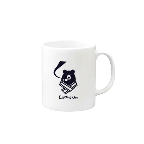 LIbero_orso くまさん マグカップ Mug