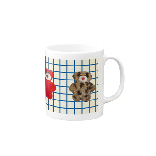 ４匹のマステBL Mug