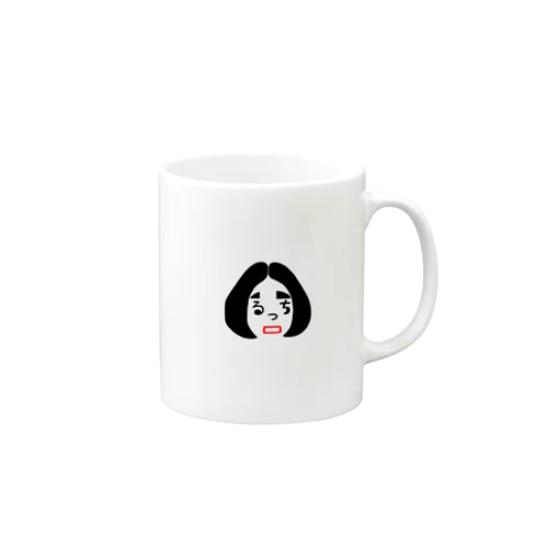 るっちがチラリ Mug