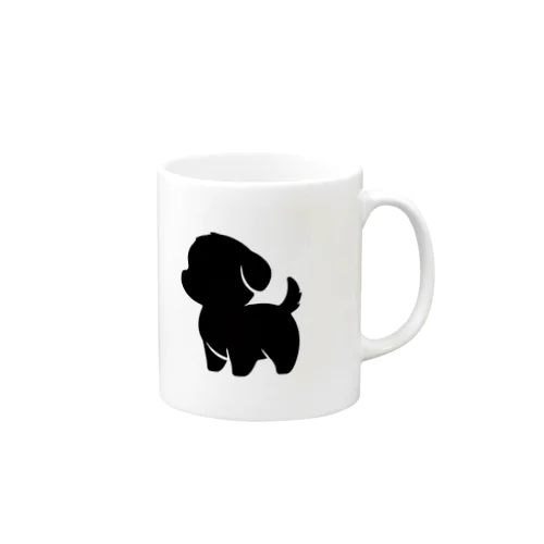 BackShot Dog Mug