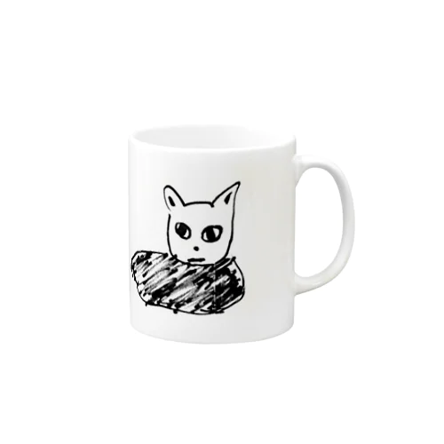 ずんぼねこ Mug