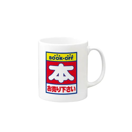 ブックオフ看板A Mug