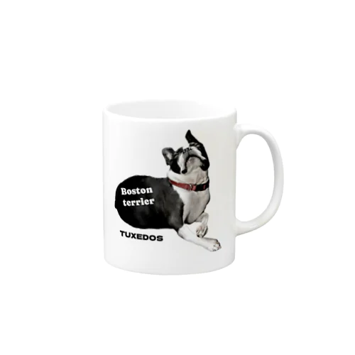 ボストンテリア TUXEDOS Mug
