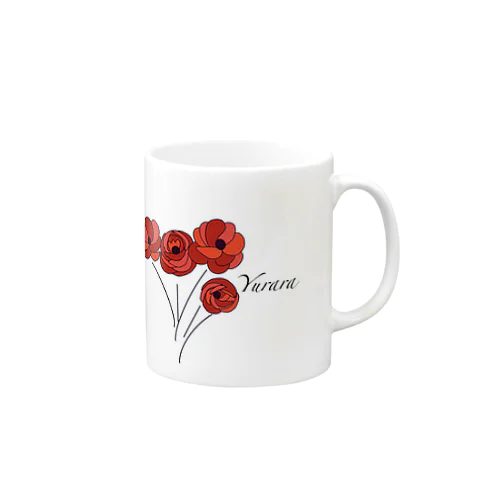 yuraraグッズ(Rose) Mug