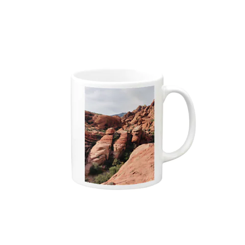 アメリカ！山！ Mug