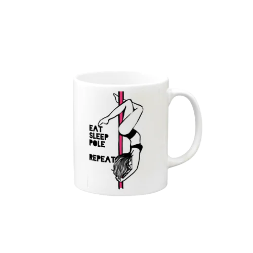 ポールダンス♡リピート Mug